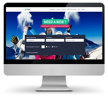 Site internet Alpsskitransfers