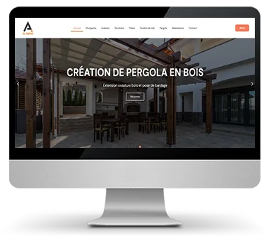 Site internet ATB Charpente
