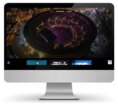 Site internet Marbella Arena