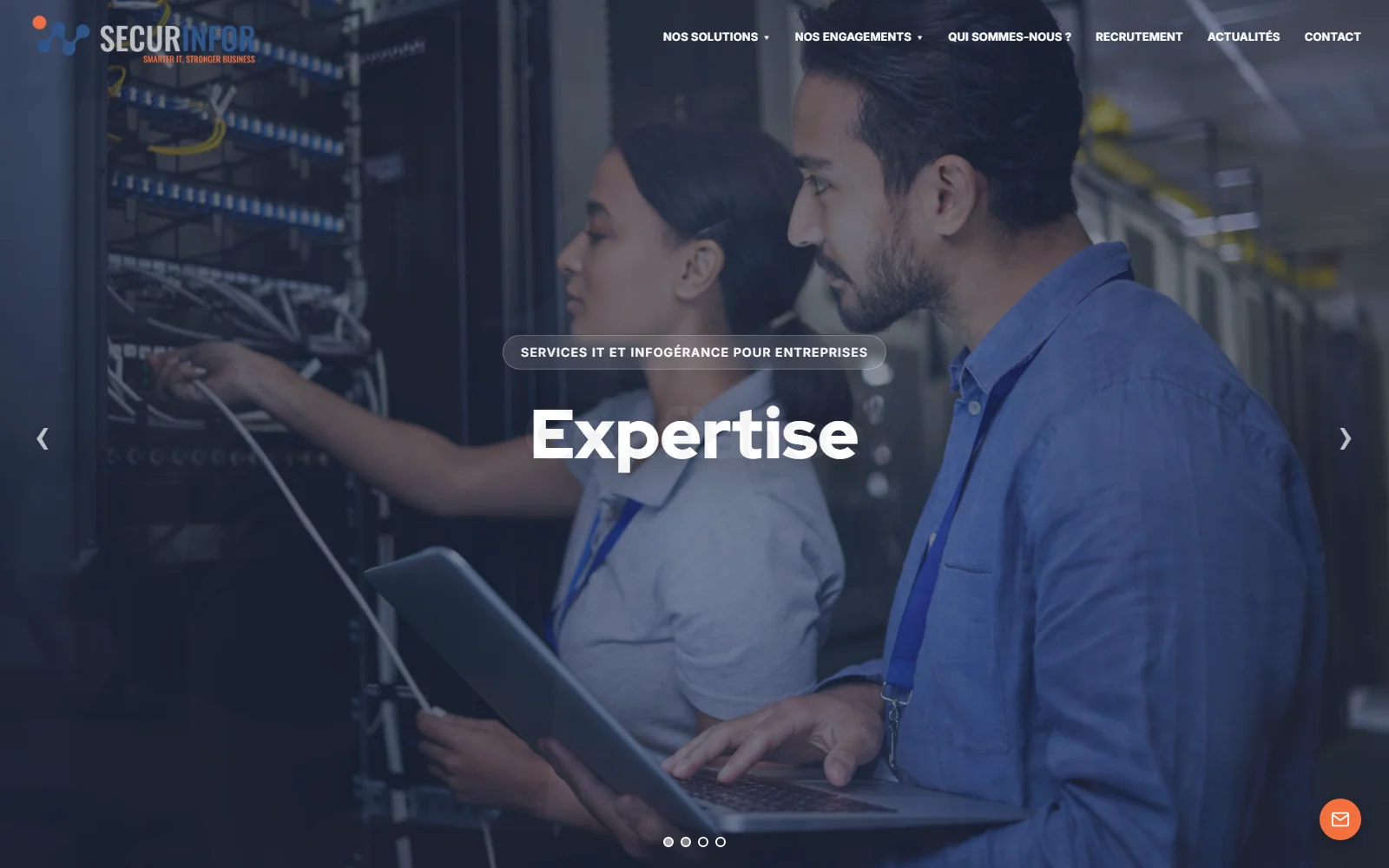 Site internet SECURINFOR