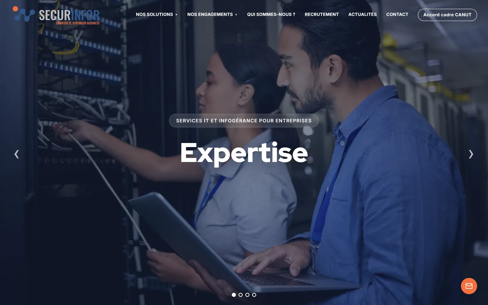 Site internet SECURINFOR