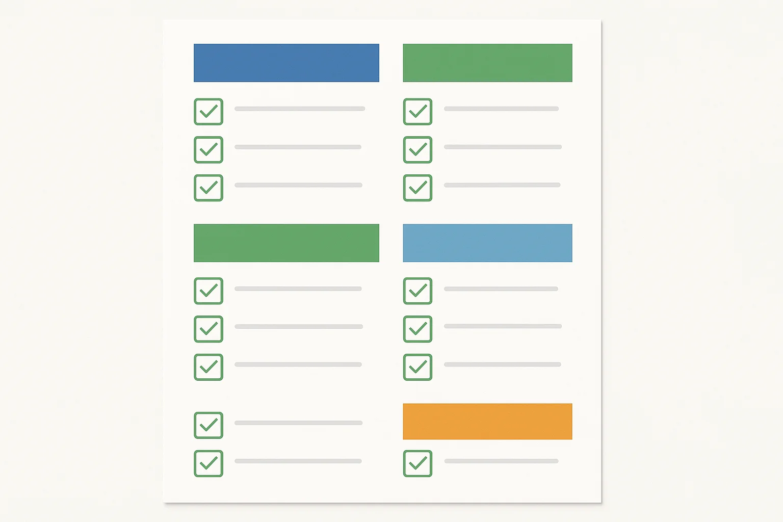 Checklist audit SEO technique en 20 points avec cases a cocher par categorie