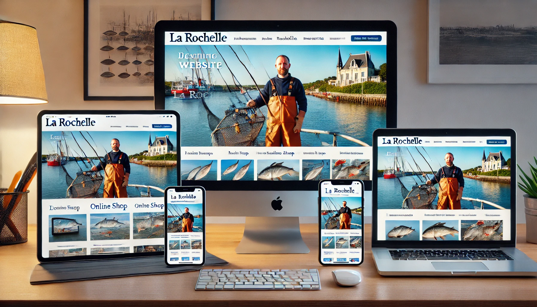 Création de site internet à La Rochelle – agence web Clickzou en Charente-Maritime