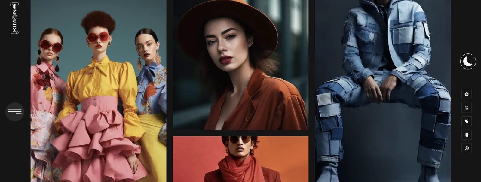 Création de site vitrine pour photographe professionnel par Clickzou