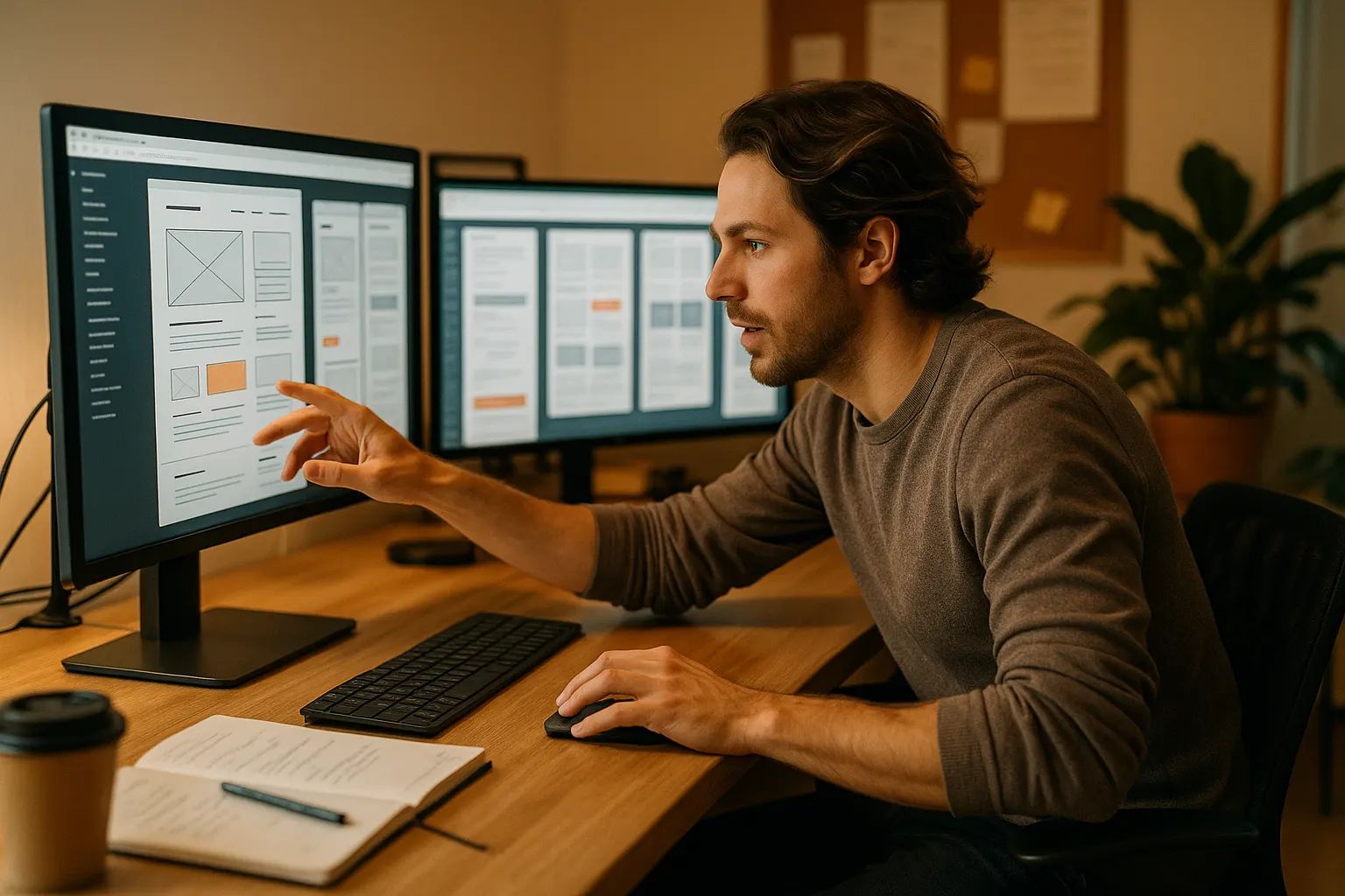 Site internet professionnel alliant intelligence artificielle et expertise humaine