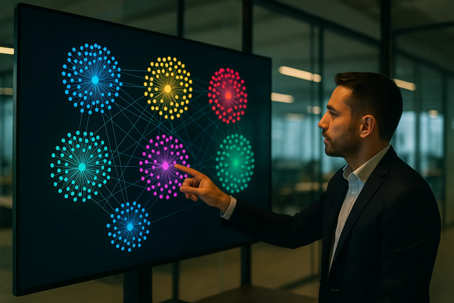 Cross-linking strategique entre les 7 silos SEO du site Clickzou