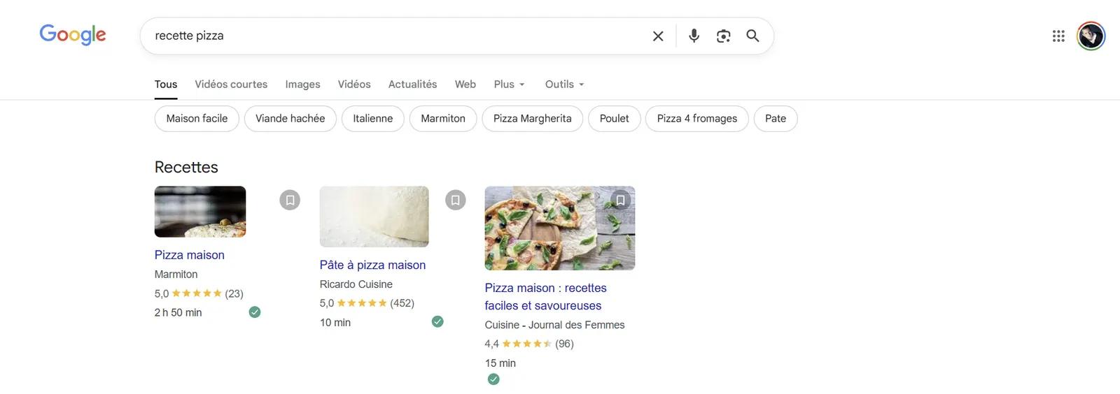 Featured snippet et position zéro dans la SERP Google