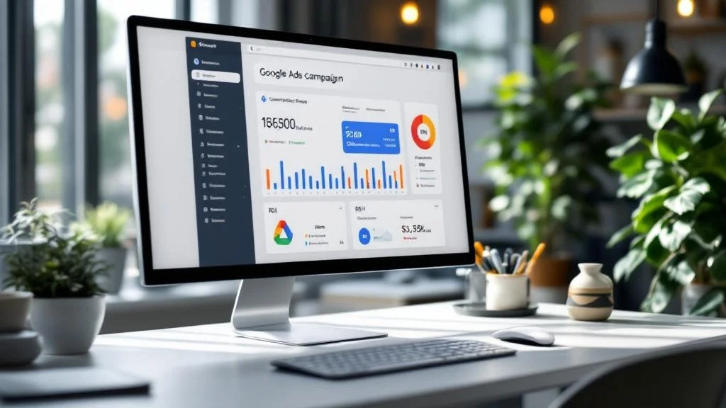 Google Ads pour charpentier couvreur : campagnes performantes et rentables