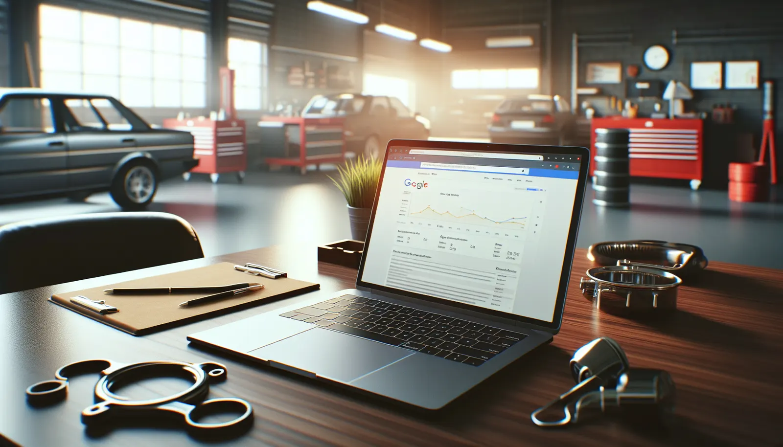 Google Ads pour garage carrosserie : campagnes performantes et rentables