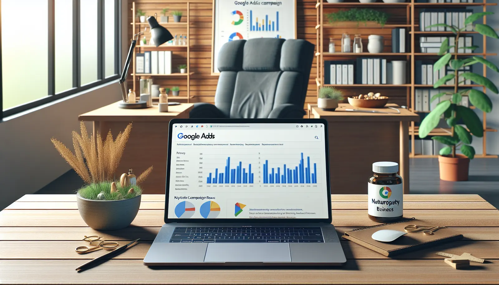 Google Ads pour naturopathe : campagnes performantes et rentables