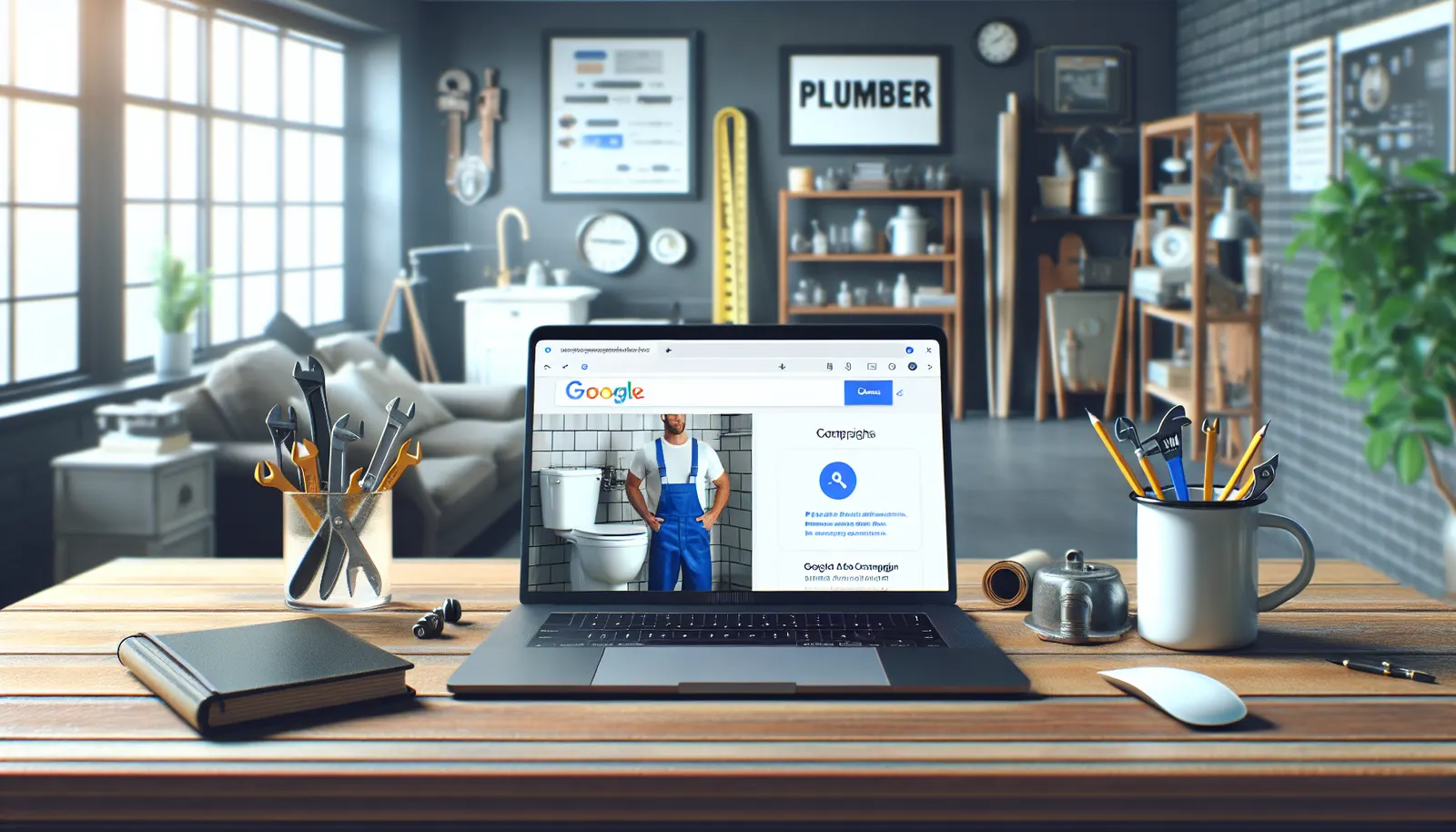 Google Ads pour plombier : campagnes rentables et ciblage efficace
