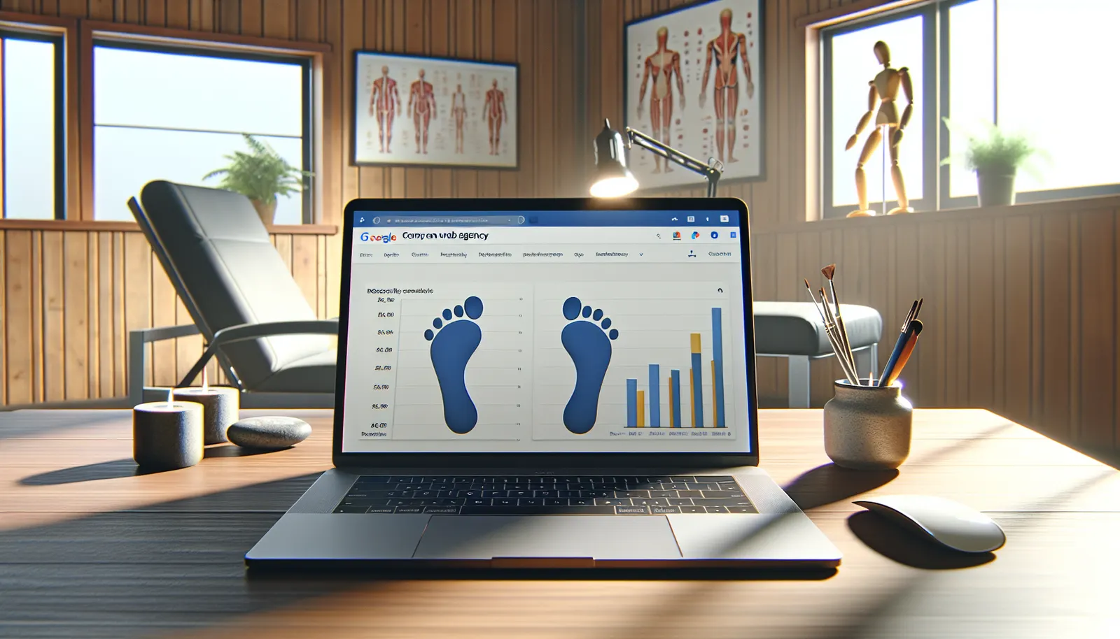 Google Ads pour reflexologue : campagnes performantes et rentables