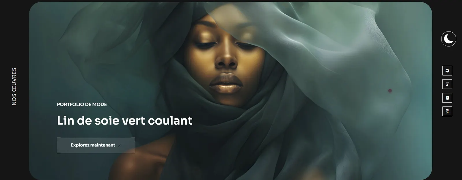 Modernisation et refonte de site web pour photographe