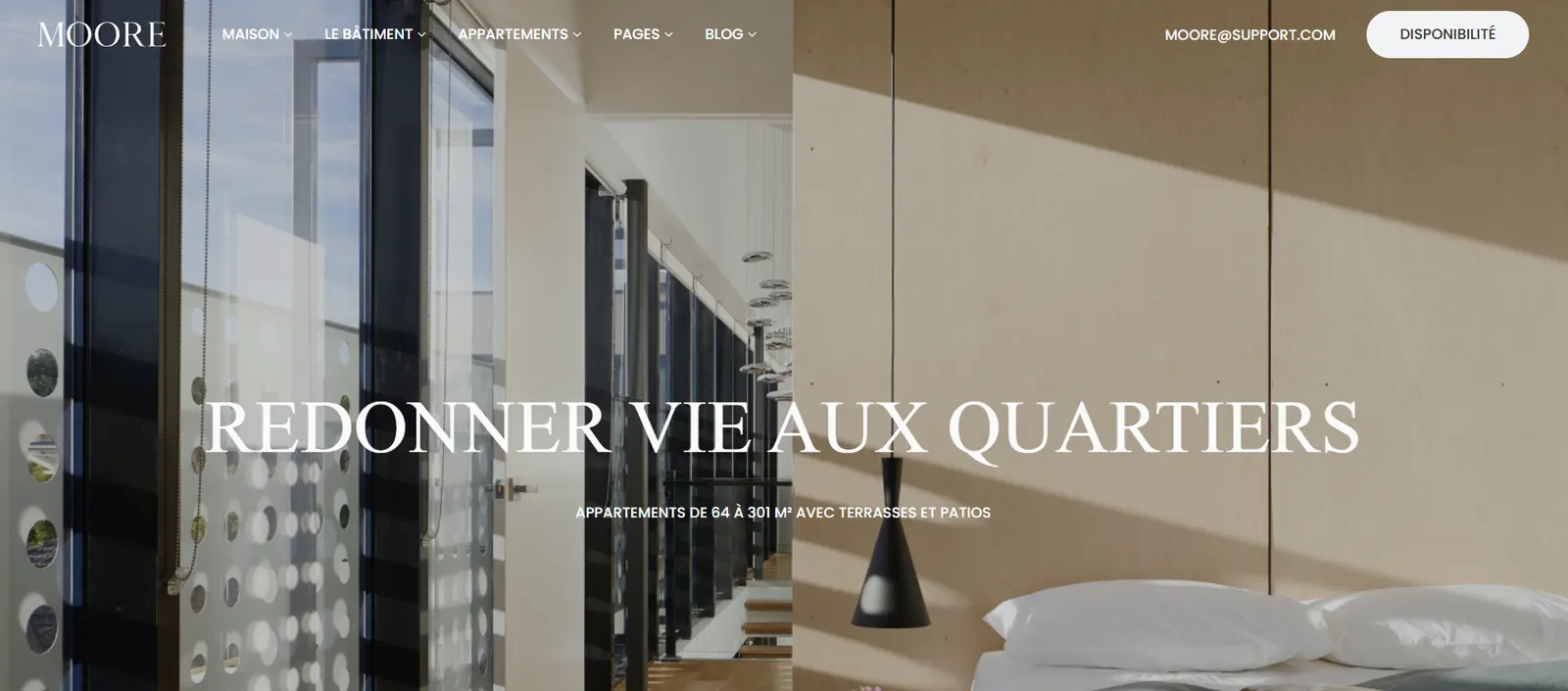 Refonte et migration de site internet pour agence immobilière