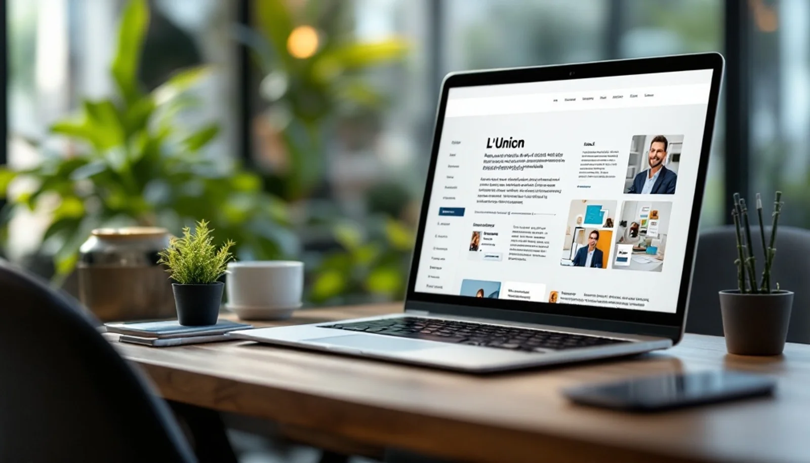 Refonte de site internet à L'Union | Agence web