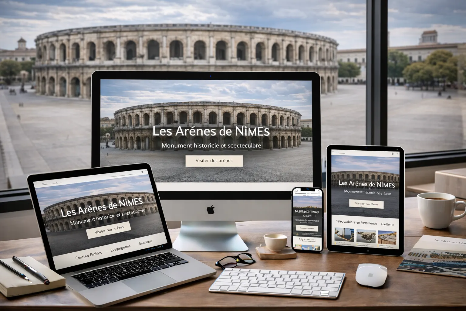 Refonte de site internet à Nîmes – agence web Clickzou