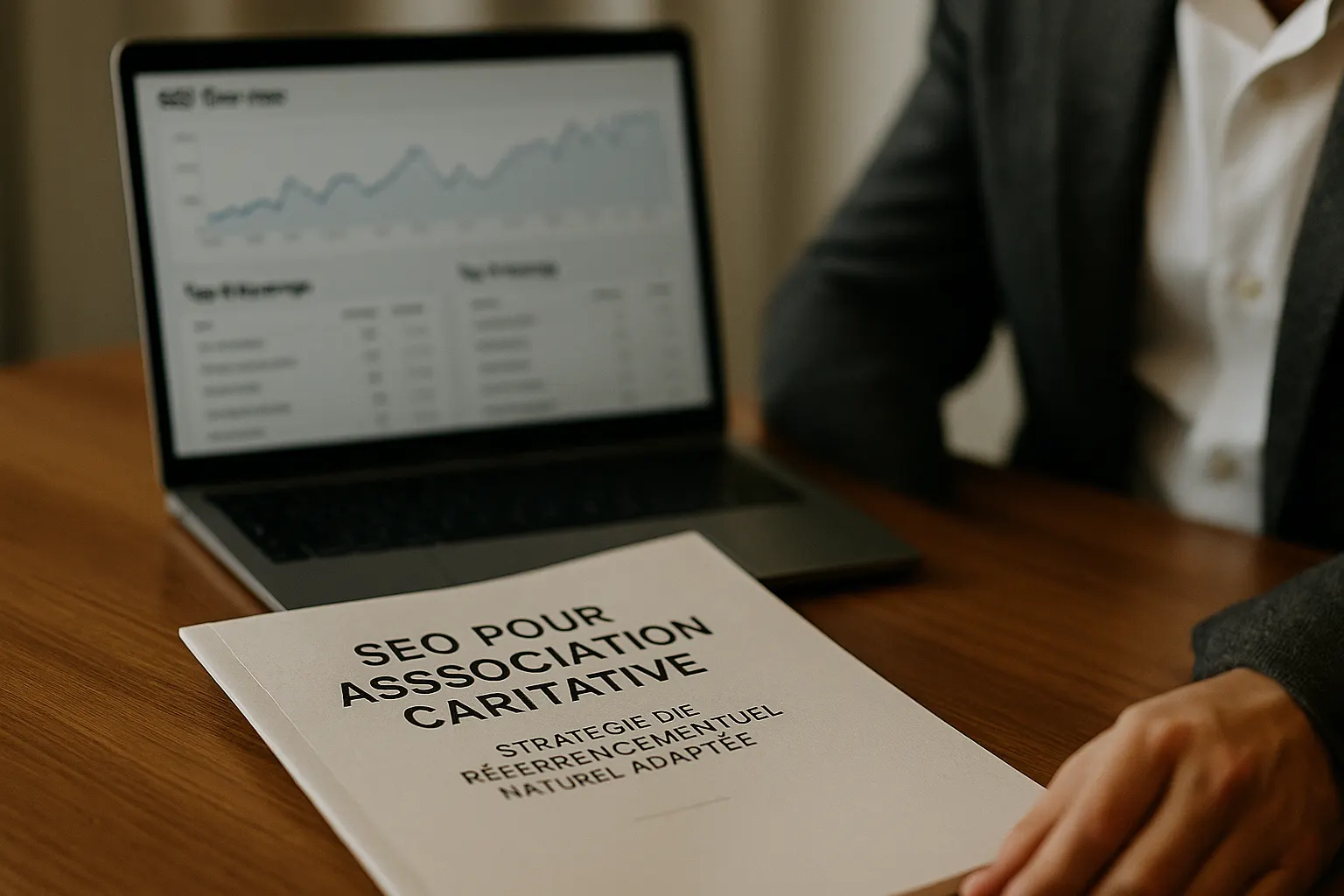 SEO pour association caritative : strategie de referencement naturel adaptee