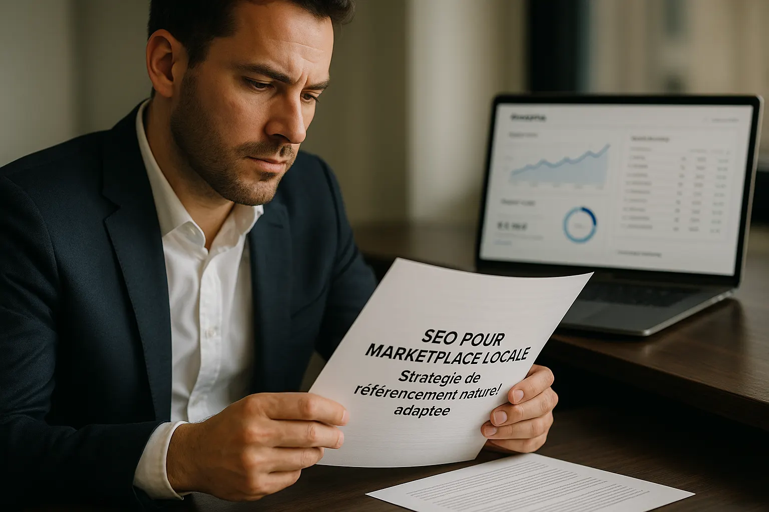 SEO pour marketplace locale : strategie de referencement naturel adaptee