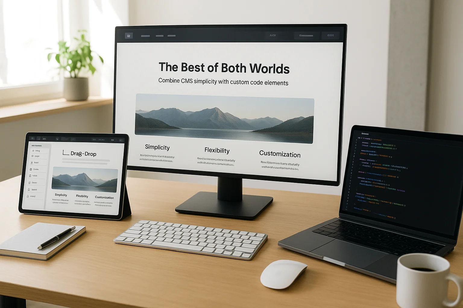 L'approche hybride Clickzou : le meilleur des deux mondes