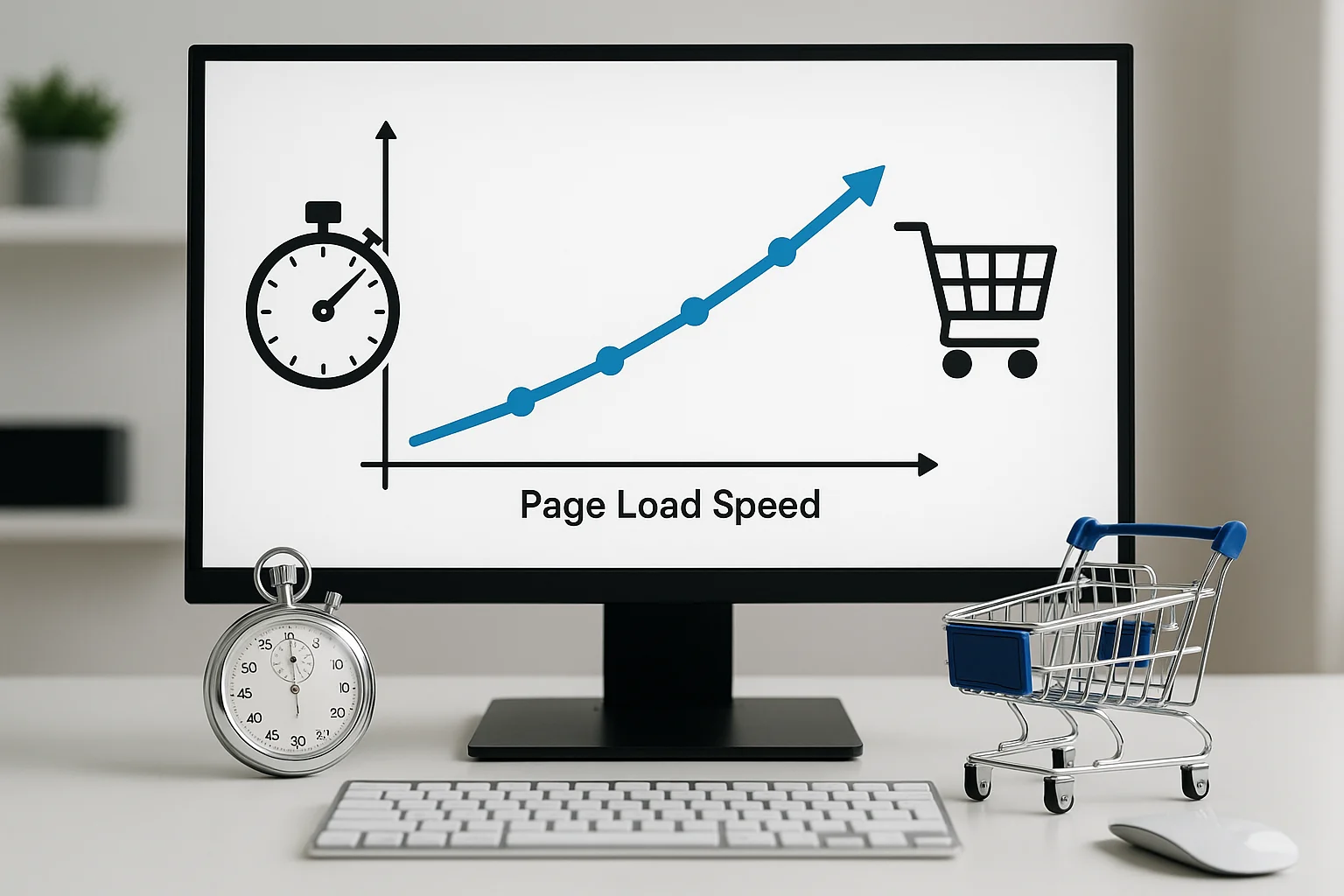 Impact de la vitesse de chargement sur les conversions