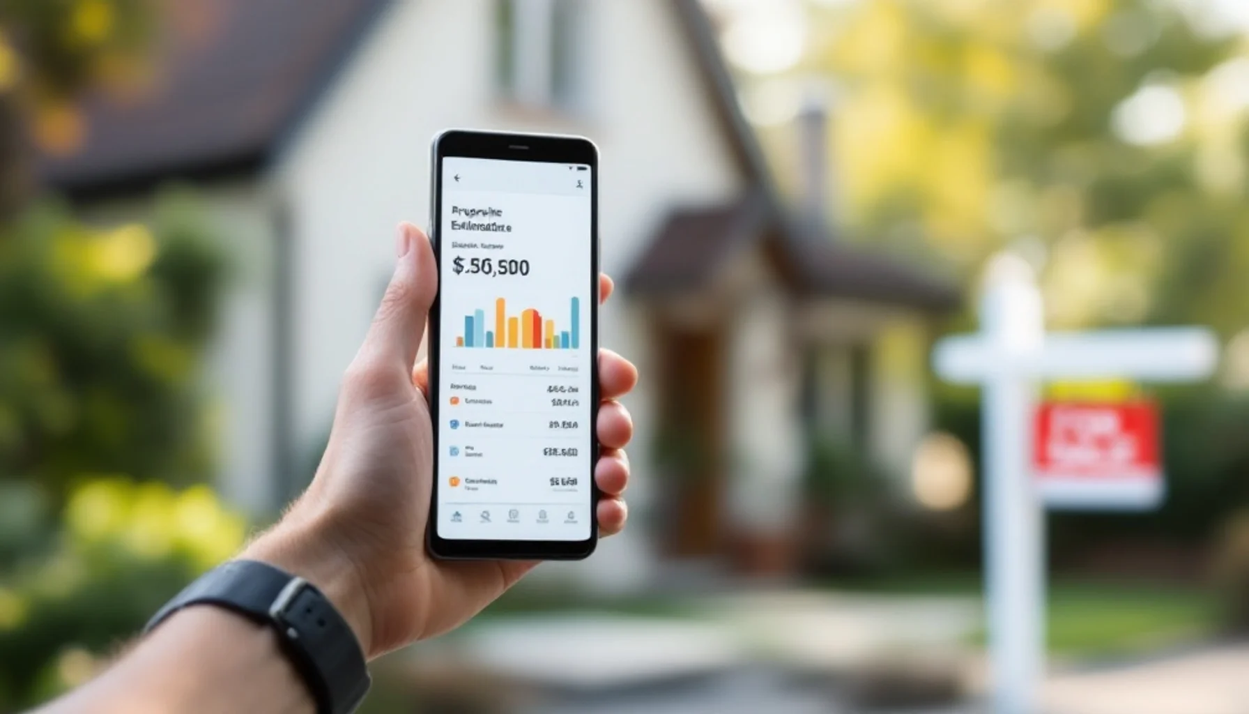 Application web Estimation de bien immobilier — développée par Clickzou à Toulouse