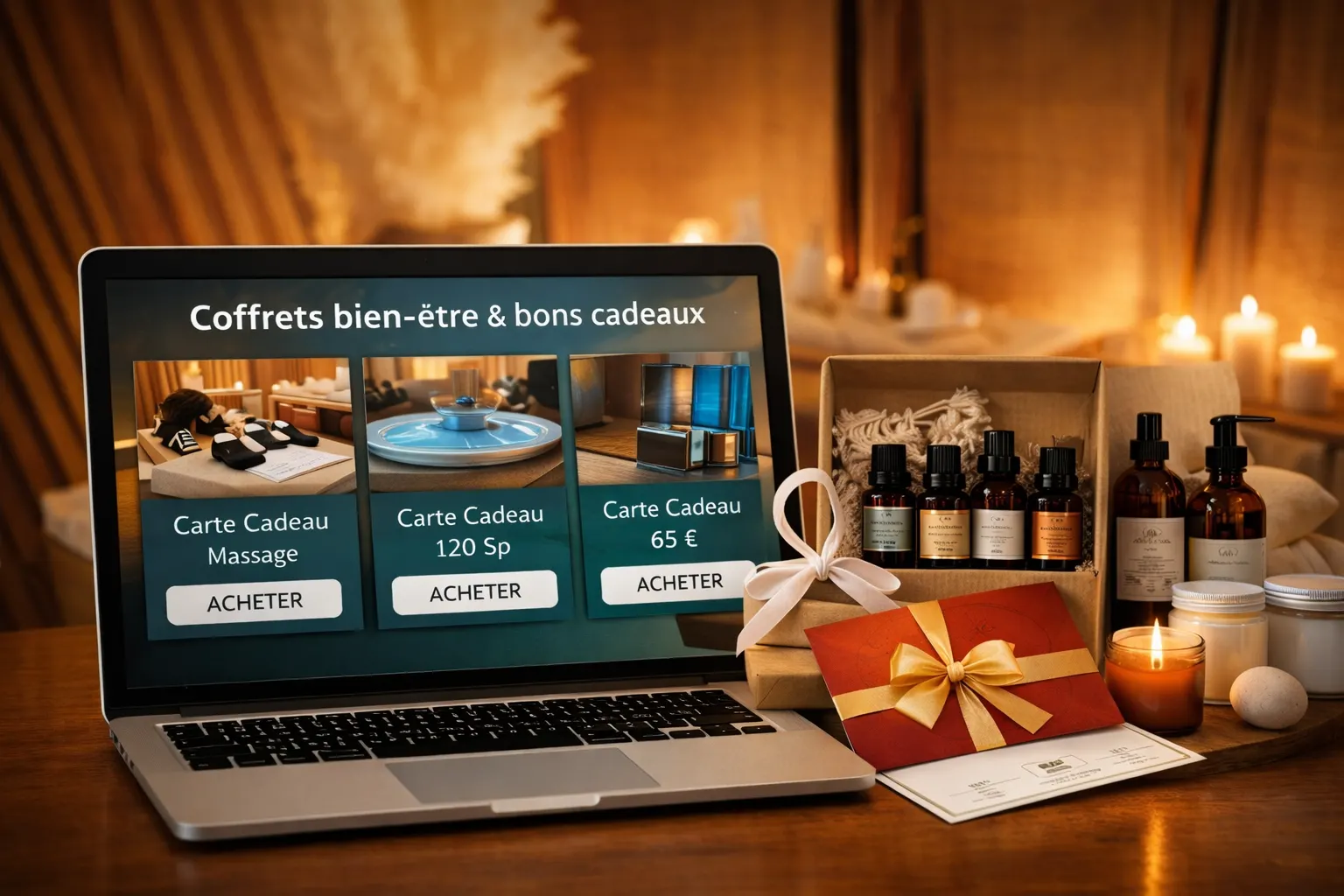 E-commerce WooCommerce pour centre de bien-être